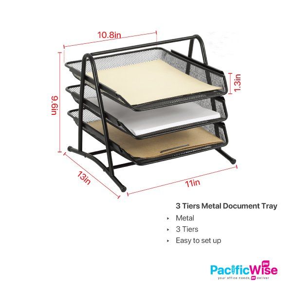 Double Document Tray | Document Shelf | Foldable Docment Tray | 2024 Turquoise Document Tray | Handmade Document Tray | Leather Document Tray