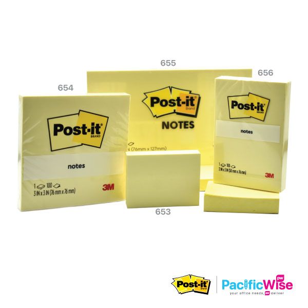 3M Removable Post-it Note (Yellow)