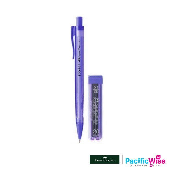 Faber Castell Mechanical Pencil Econ 0.5mm (Free 1 Tube Lead)