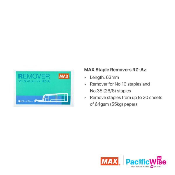 Max Staple Removers RZ-A