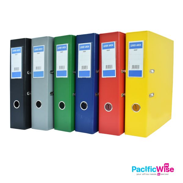 A4 Size Plastic Lever Arch File Folders Three Hole Folder Shape Document  Organizer with Round Rings for School Stationery Access - Walmart.com