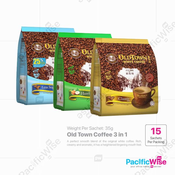 Old Town Coffee 3 in 1 (Classic) (40g x 15's)